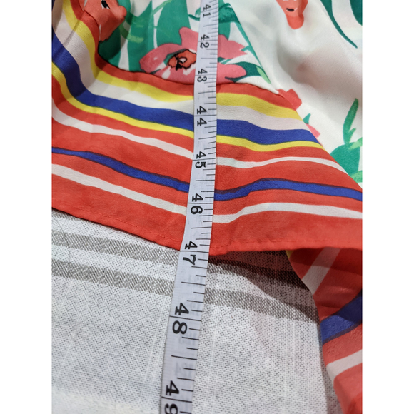 Vince Camuto White Handkerchief Maxi Dress Size 2 - Picture 8 of 8